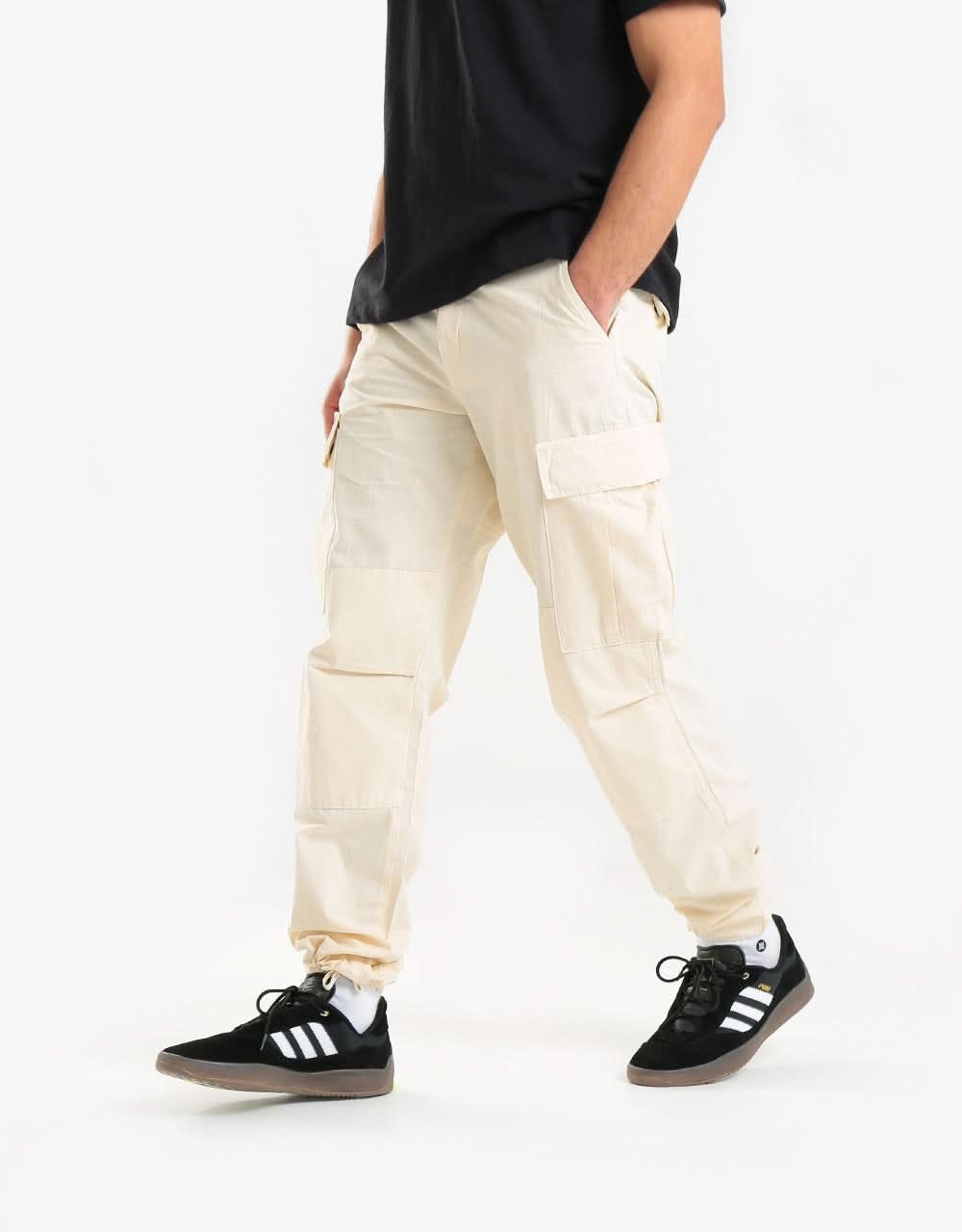 Route One Cargo Pants - Stone