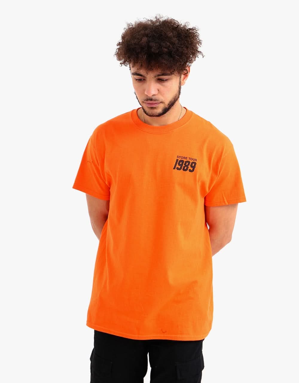 Route One Store Tour T-Shirt - Orange