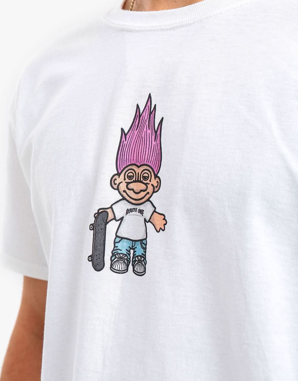 Route One Troll T-Shirt - White