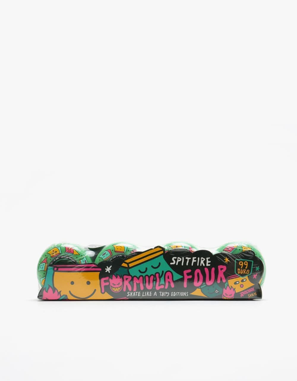 Spitfire Skate Like a Girl Formula Four Classic 99d Skateboard Wheel - 51mm