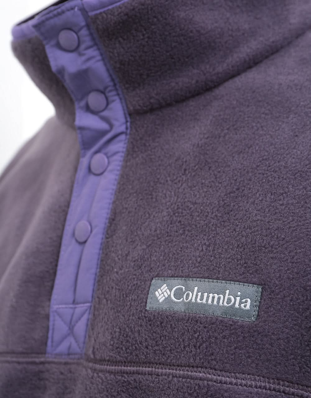 Columbia Steens Mountain™ Half Snap Fleece - Dark Purple