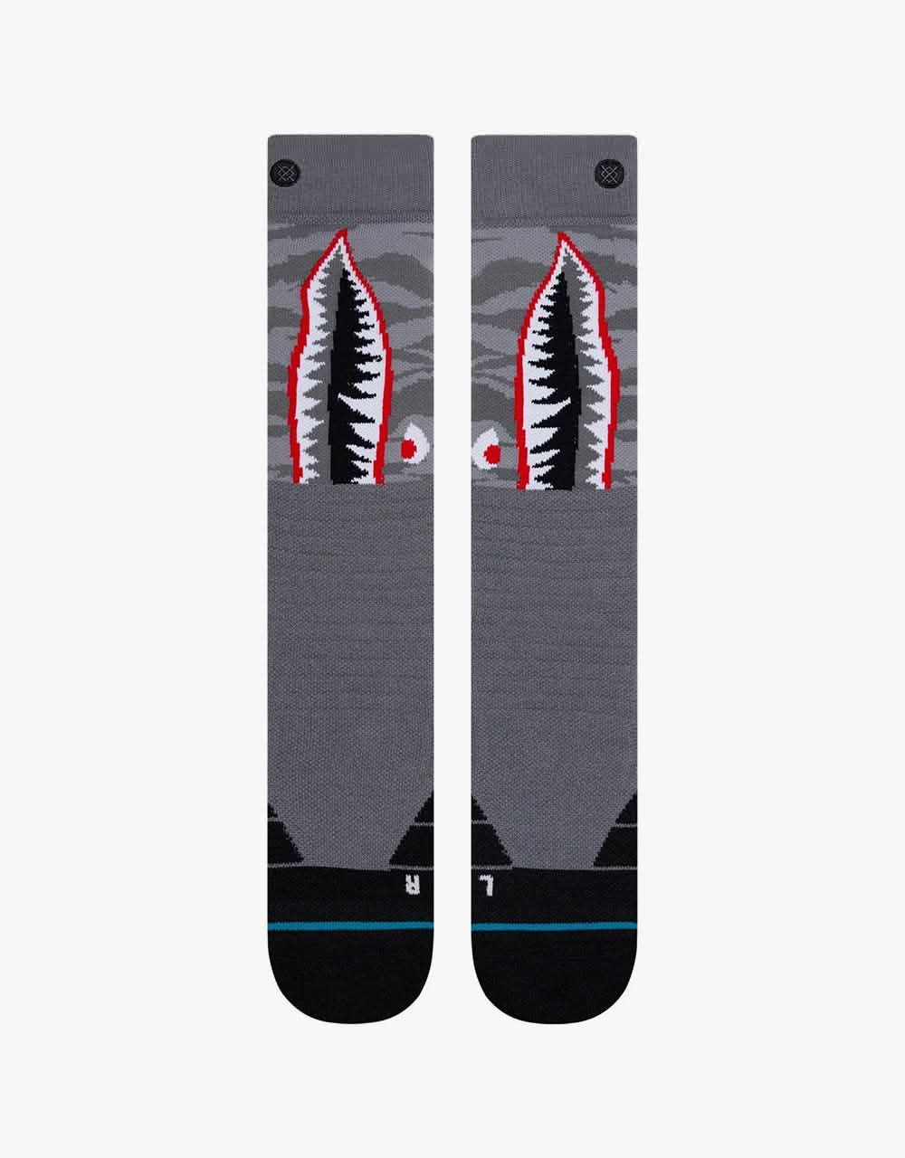 Stance Warbird Snowboard Socks - Grey