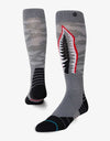 Stance Warbird Snowboard Socks - Grey