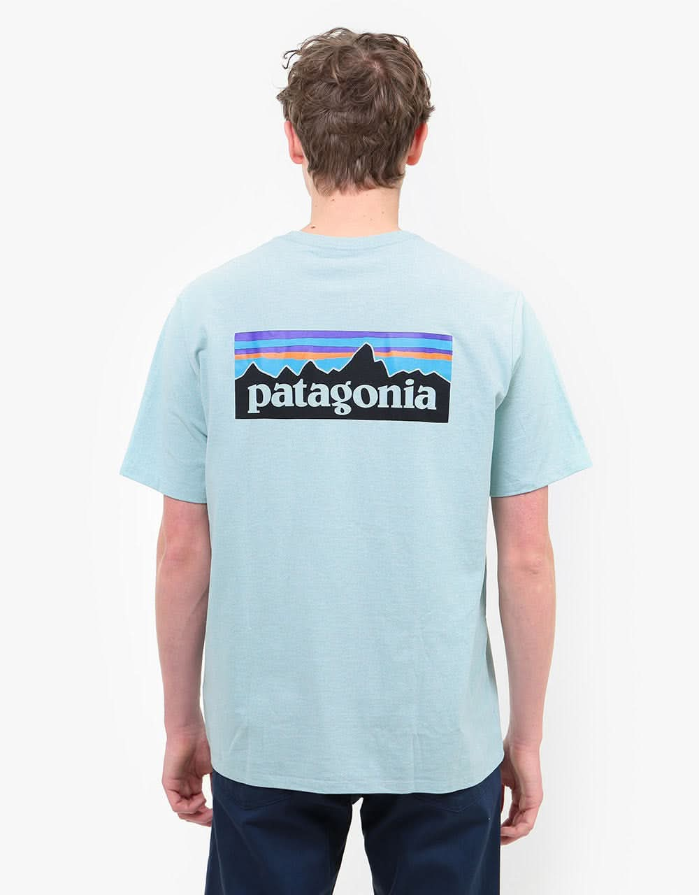 Patagonia P-6 Logo Responsibili-Tee® - Big Sky Blue