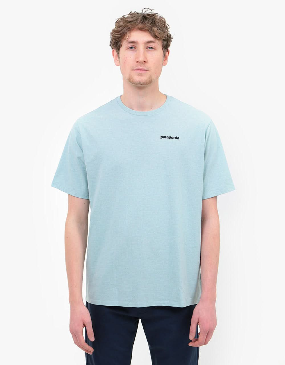 Patagonia P-6 Logo Responsibili-Tee® - Big Sky Blue