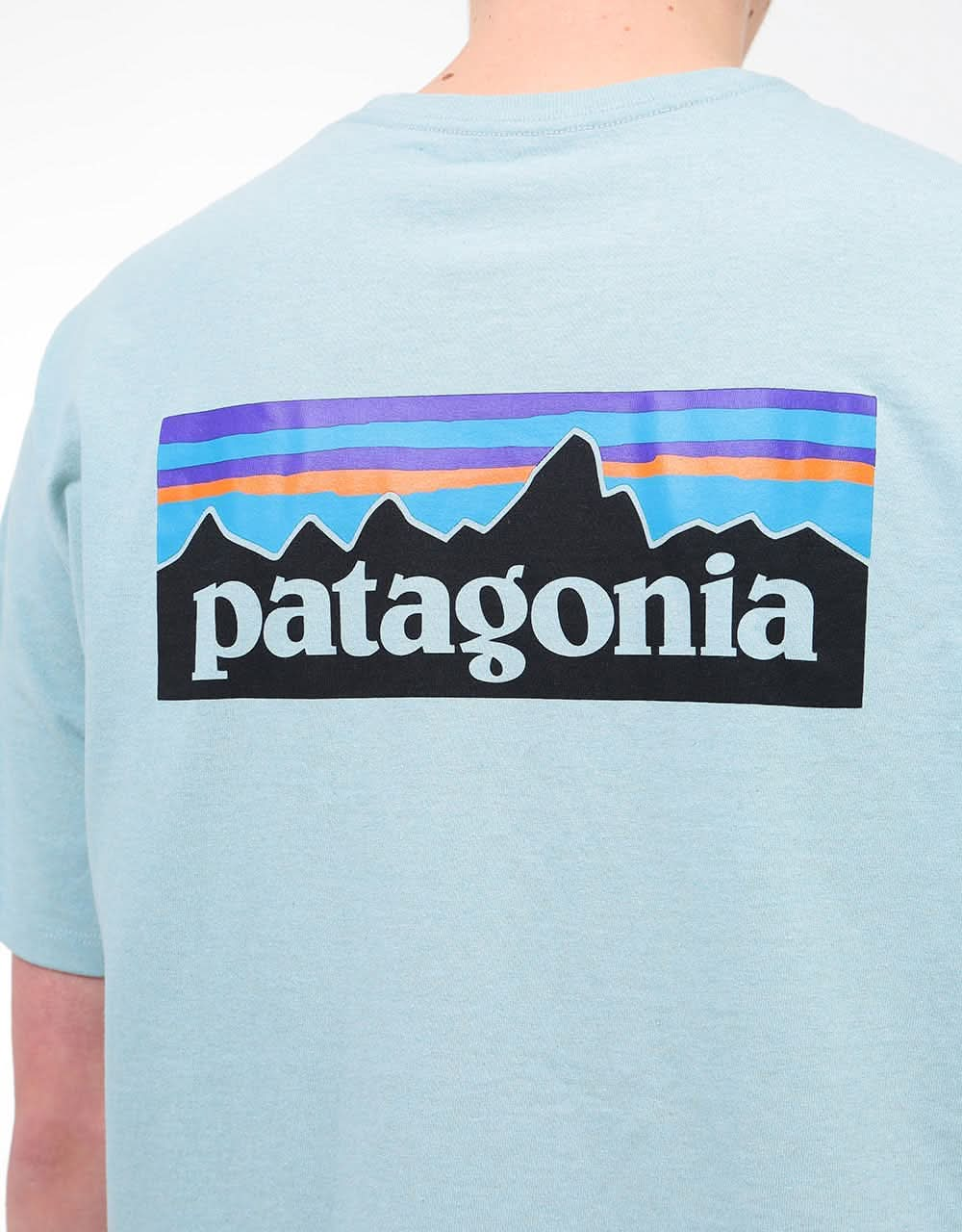 Patagonia P-6 Logo Responsibili-Tee® - Big Sky Blue