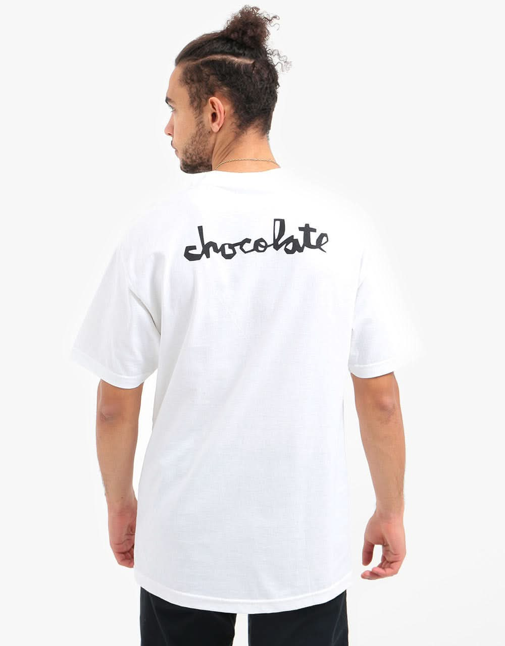 Chocolate Lost Chunk T-Shirt - White