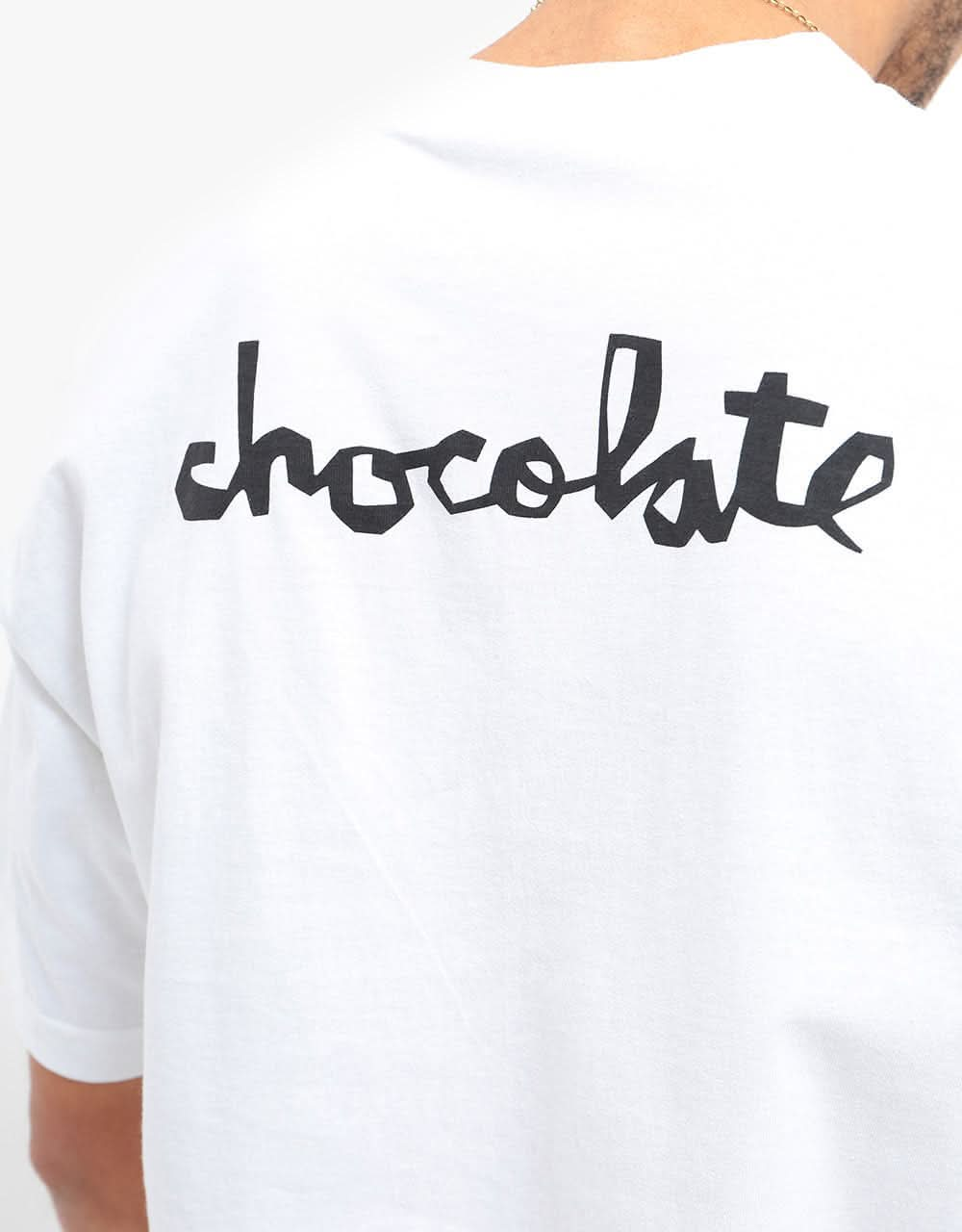 Chocolate Lost Chunk T-Shirt - White