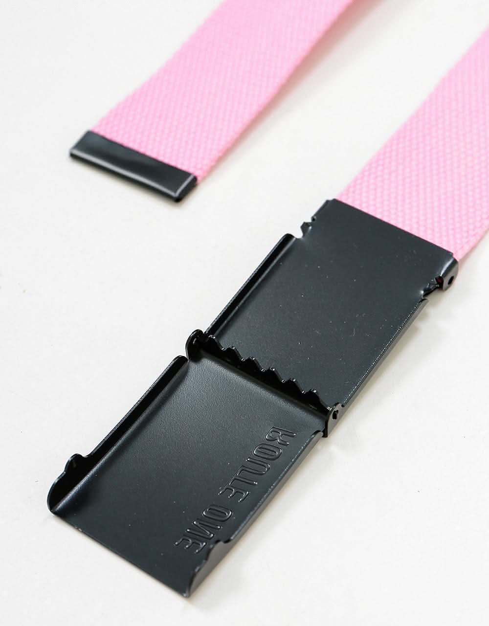 Route One Athletic Web Belt - Light Pink