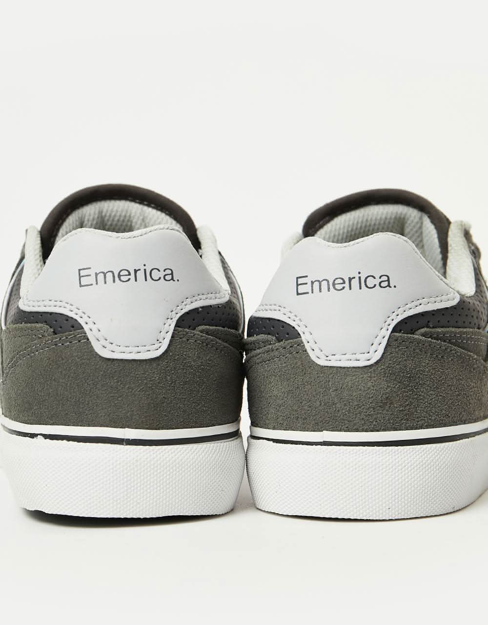 Emerica Tilt G6 Vulc Skate Shoes - Grey