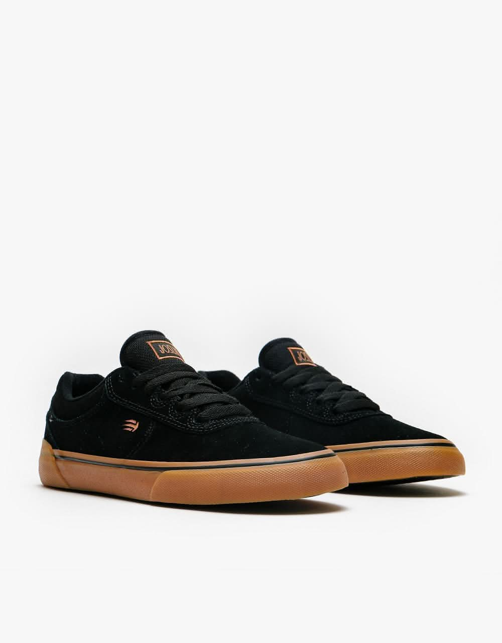 Etnies x Michelin Joslin Vulc Skate Shoes - Black/Gum