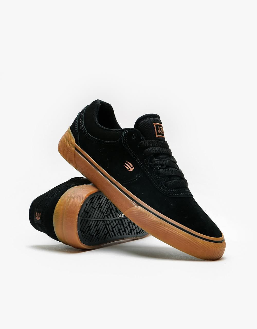 Etnies x Michelin Joslin Vulc Skate Shoes - Black/Gum