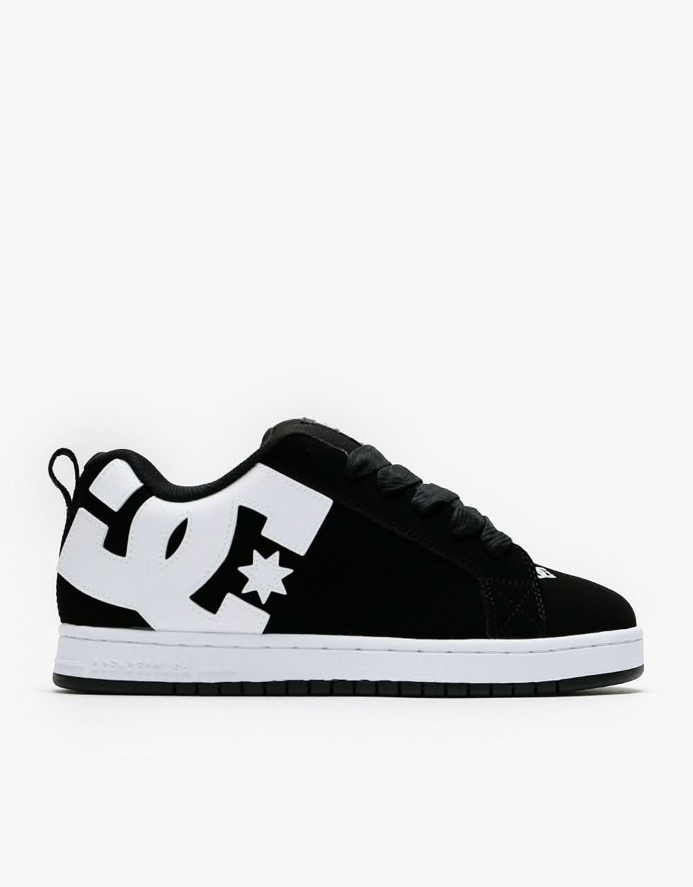 DC Court Graffik Skate Shoes - Black