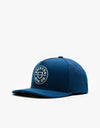 Brixton Crest C MP Snapback Cap - Joe Blue