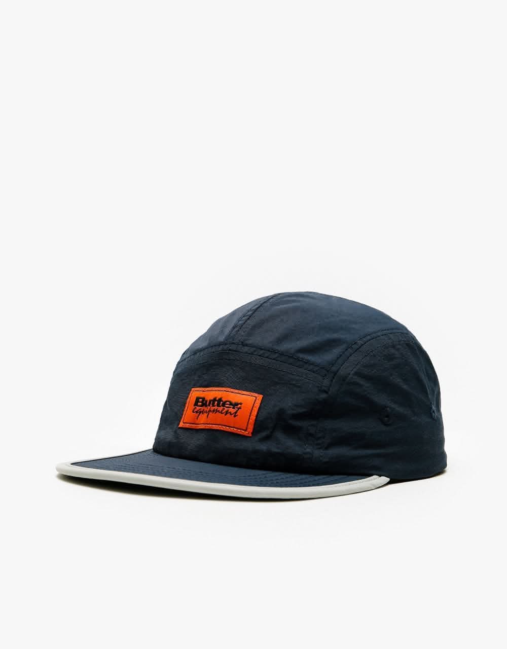 Butter Goods Equipment 5 Panel Cap - Navy