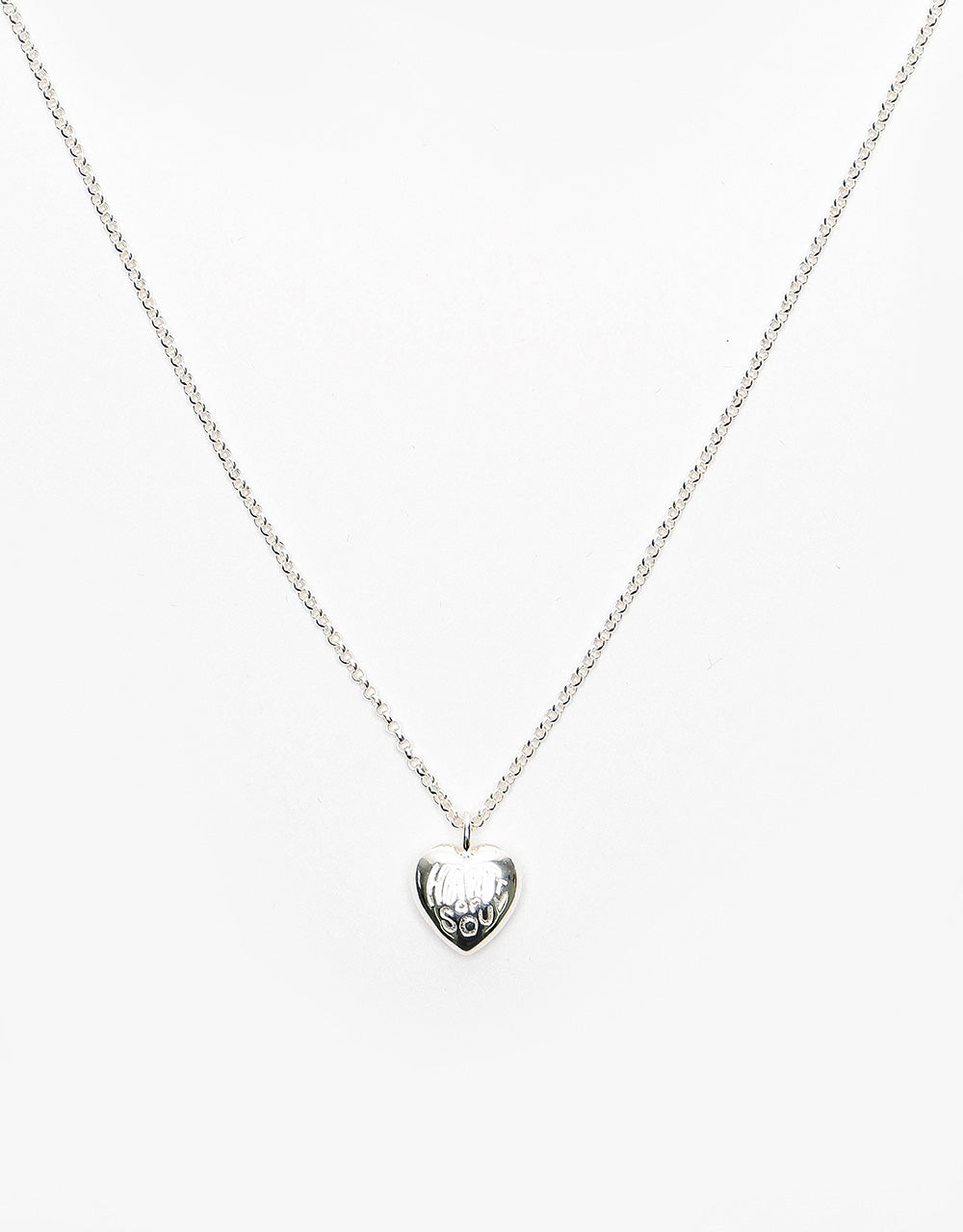 Carhartt WIP Hartt of Soul Pendant - Silver