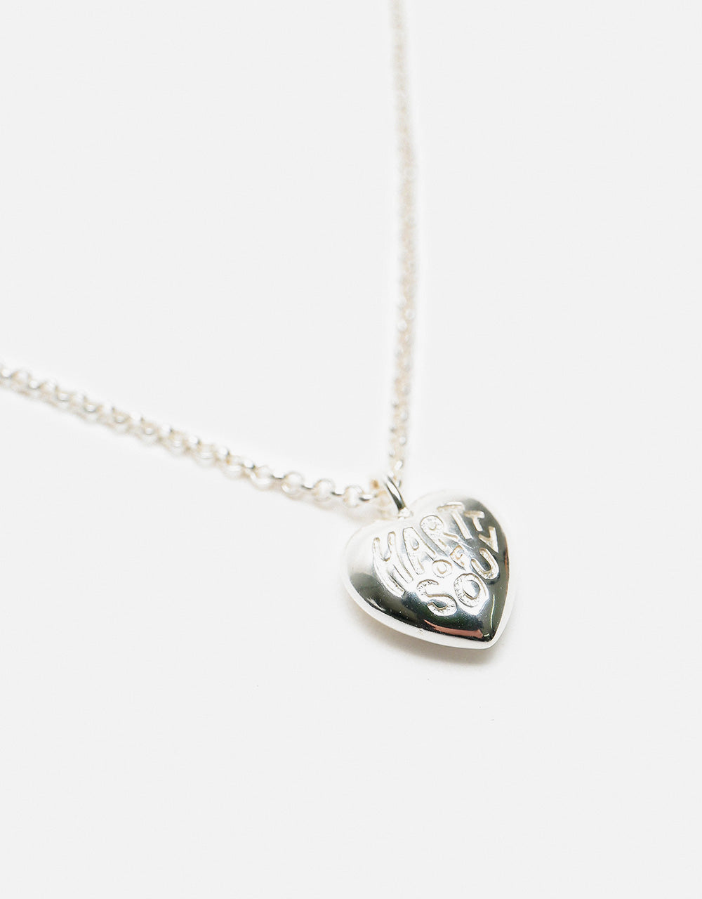 Carhartt WIP Hartt of Soul Pendant - Silver