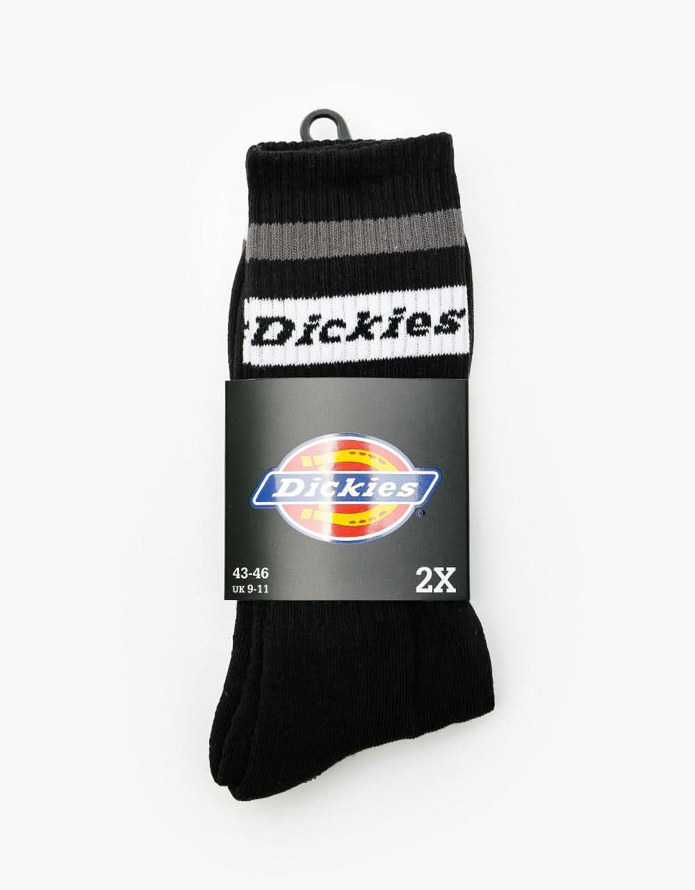 Dickies Genola 2 Pack Socks - Black