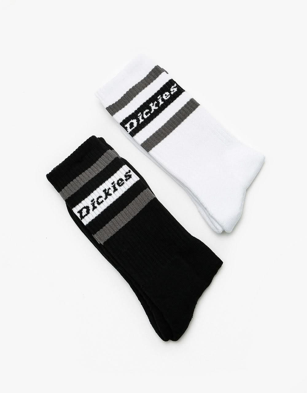 Dickies Genola 2 Pack Socks - Black