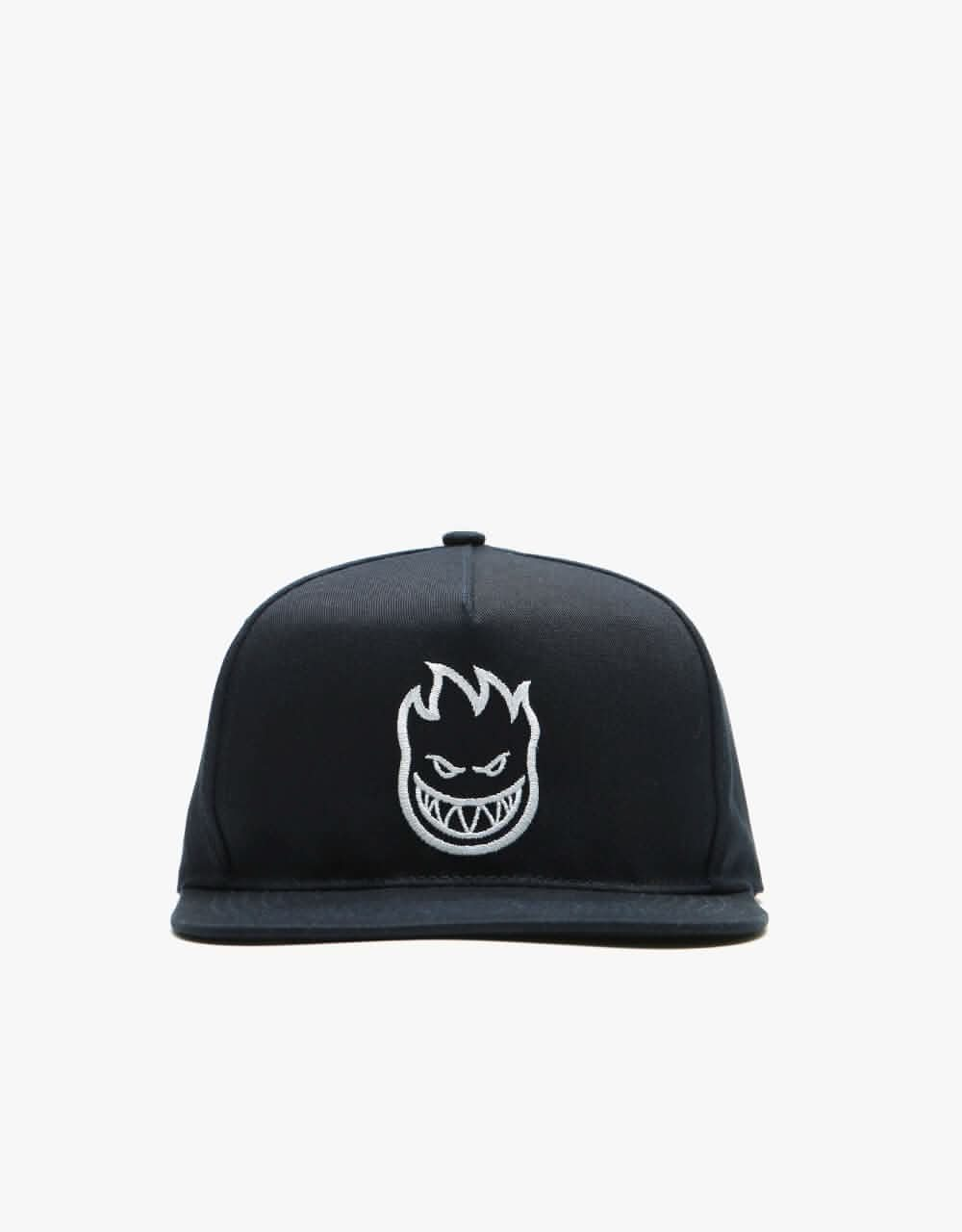 Spitfire Bighead Snapback Cap - Navy/White