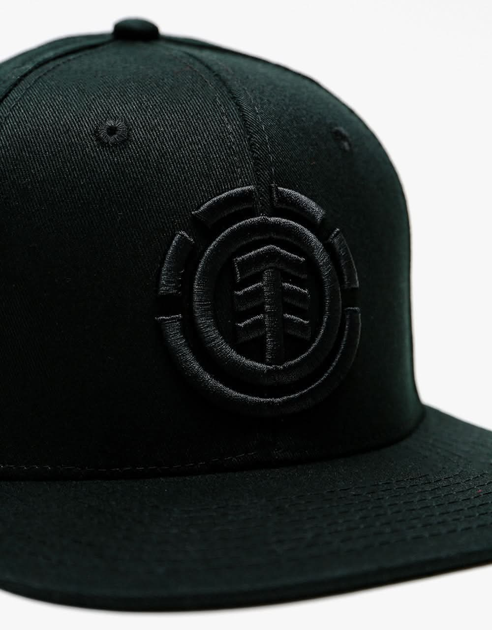 Element Knutsen Snapback Cap - Flint Black