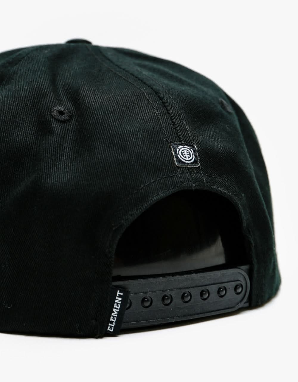 Element Knutsen Snapback Cap - Flint Black