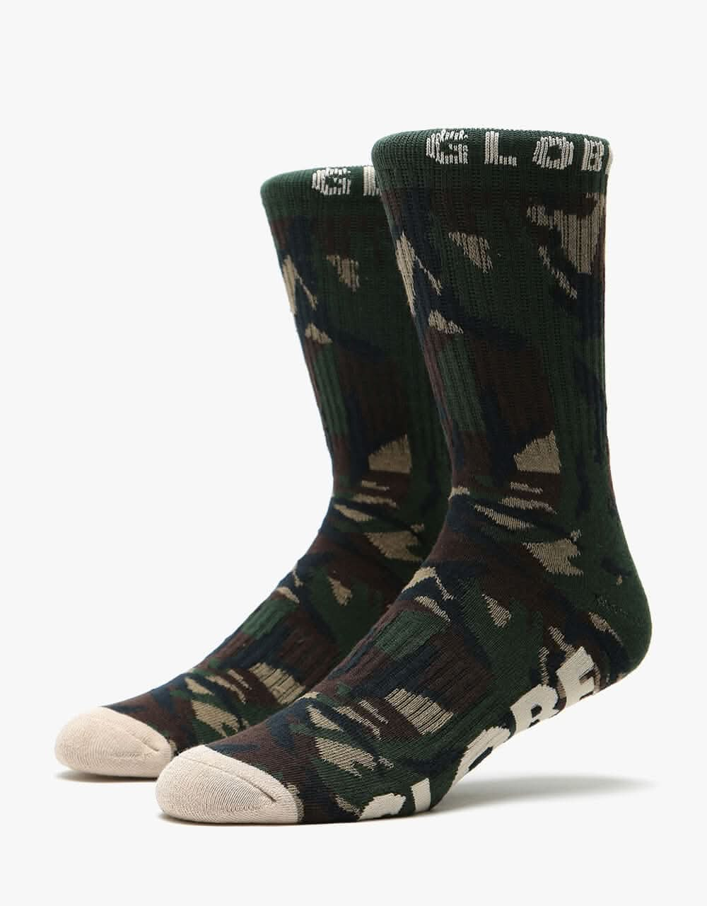 Globe Eco Camo 3 Pack Crew Socks