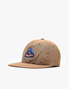 HUF 100% Pure 6 Panel Cap - Toffee