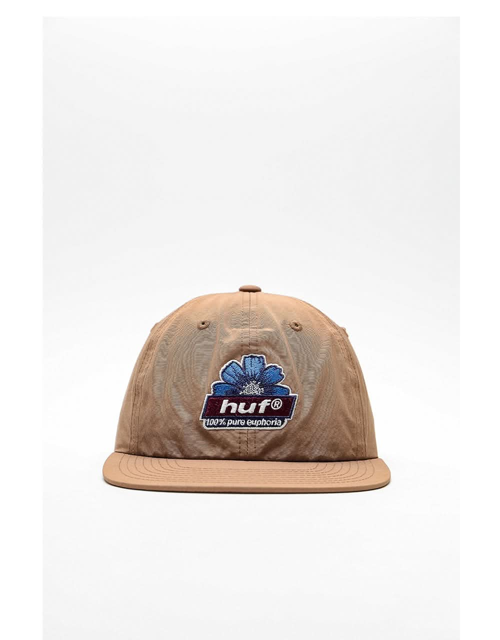 HUF 100% Pure 6 Panel Cap - Toffee