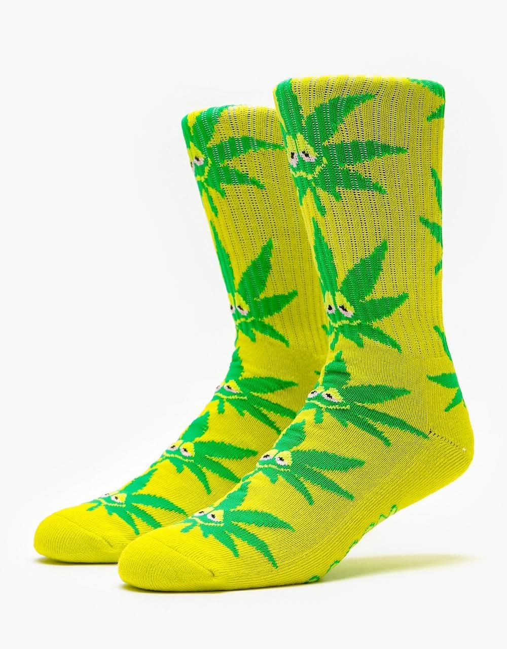 HUF Green Buddy Strains Socks - Green