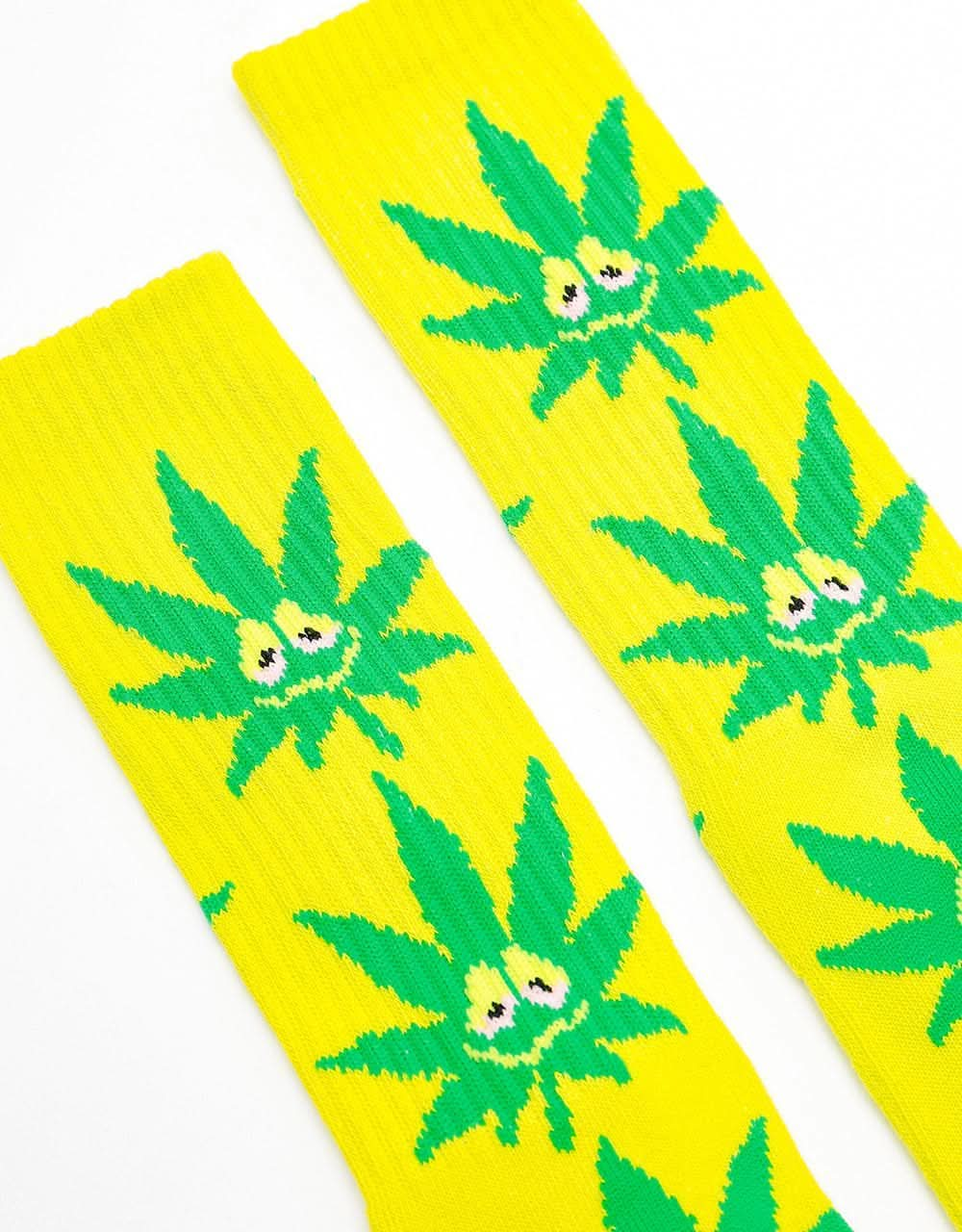 HUF Green Buddy Strains Socks - Green