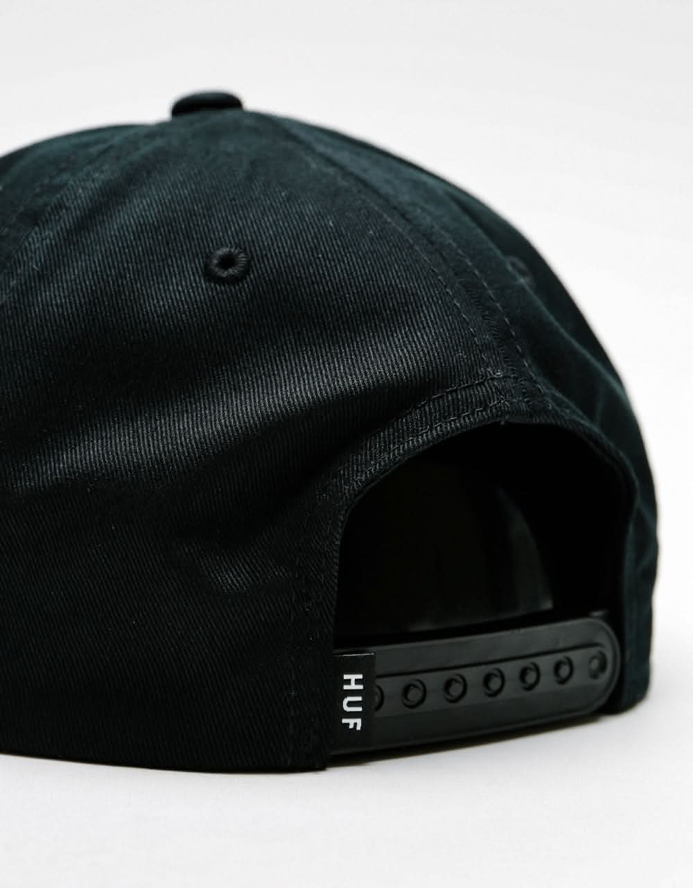 HUF Unstructured Box Snapback Cap - Black