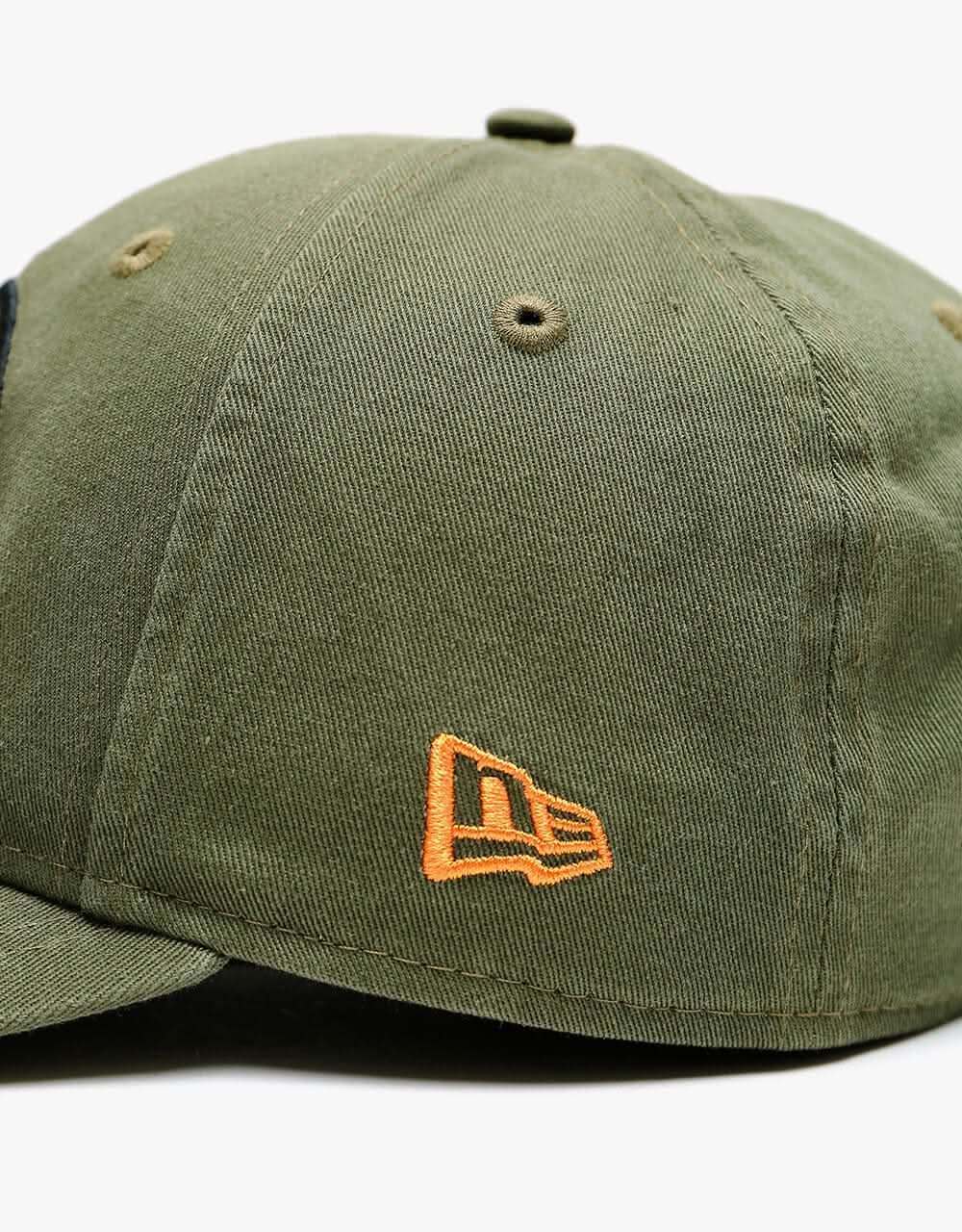 New Era 9Forty Camp Patch Cap - New Olive