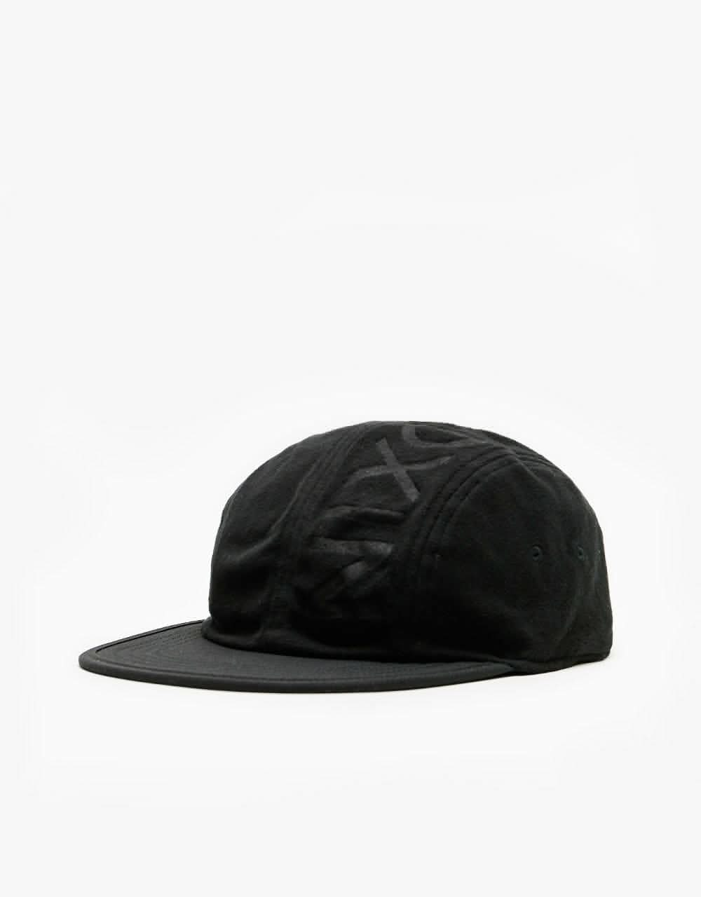 Nixon Crush Reversible 5 Panel Cap - Black