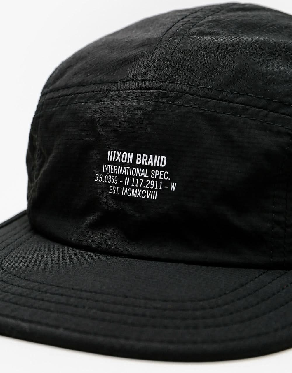 Nixon Crush Reversible 5 Panel Cap - Black