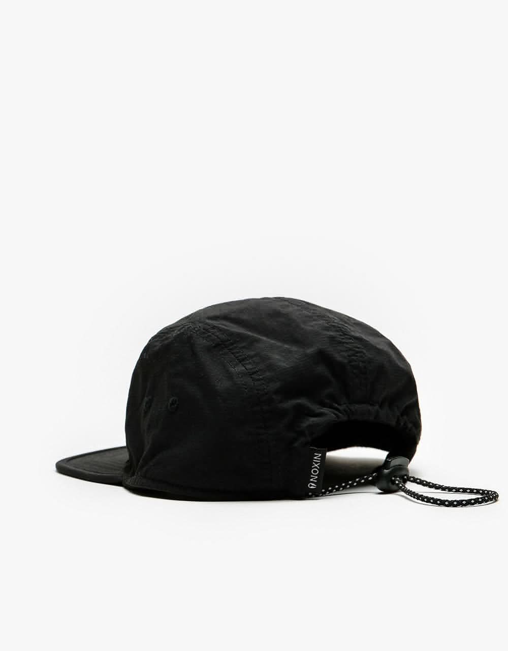 Nixon Crush Reversible 5 Panel Cap - Black