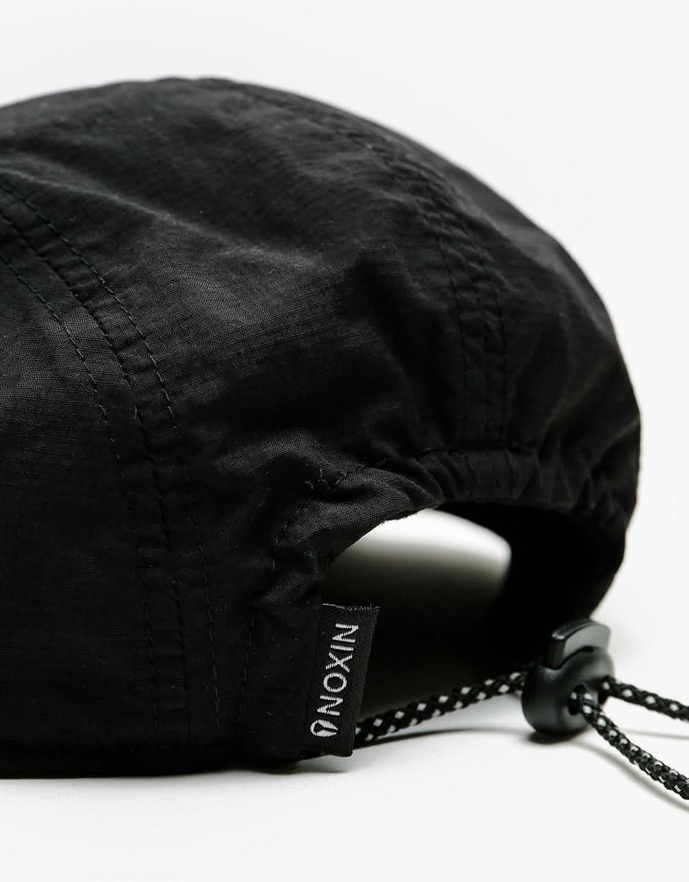 Nixon Crush Reversible 5 Panel Cap - Black