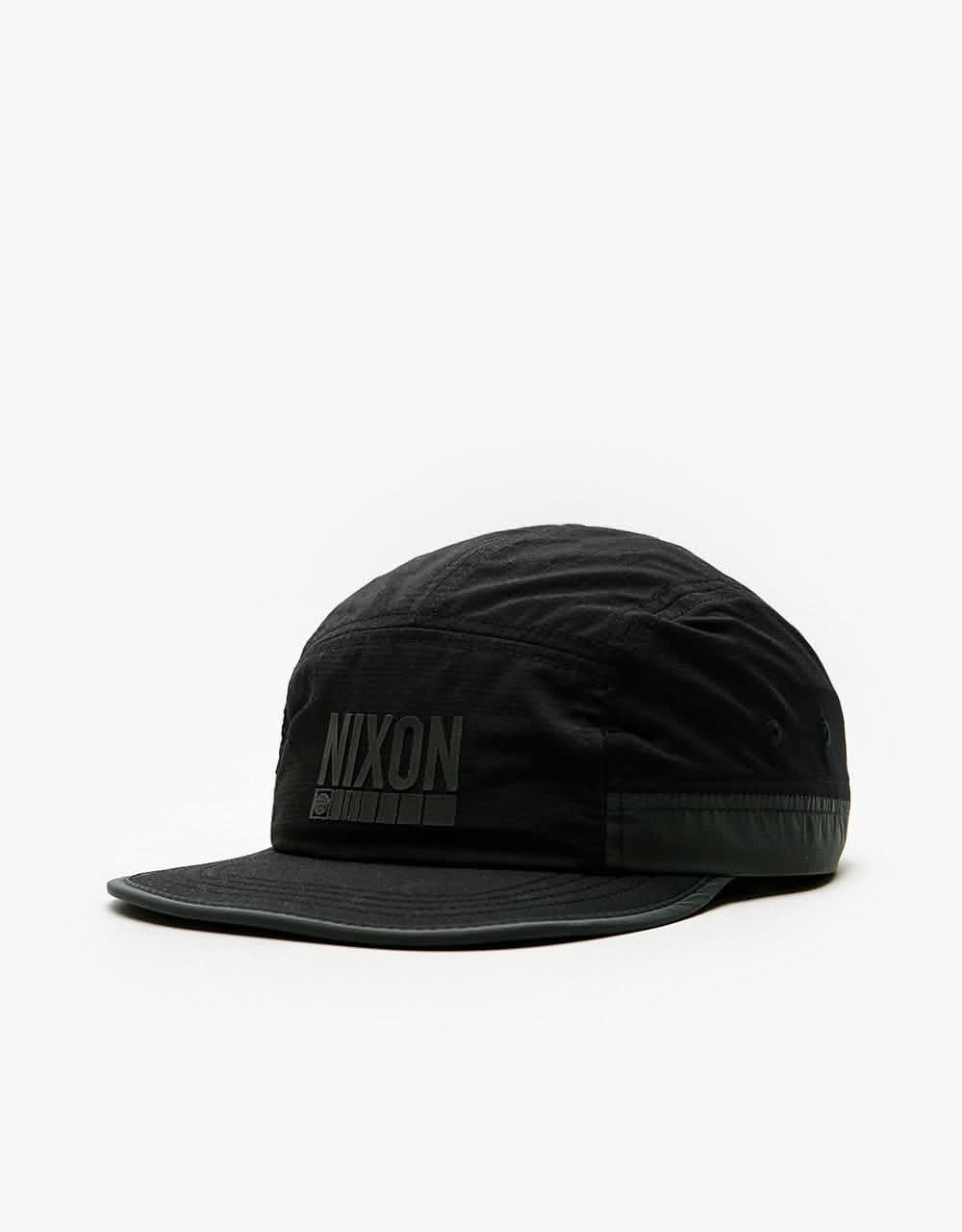 Nixon Night Runner 5 Panel Cap - Black