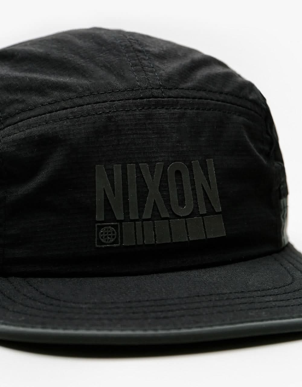 Nixon Night Runner 5 Panel Cap - Black