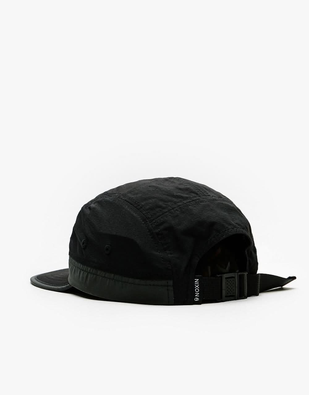 Nixon Night Runner 5 Panel Cap - Black