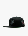 Primitive x Marvel x Paul Jackson Venom Snapback Cap - Black