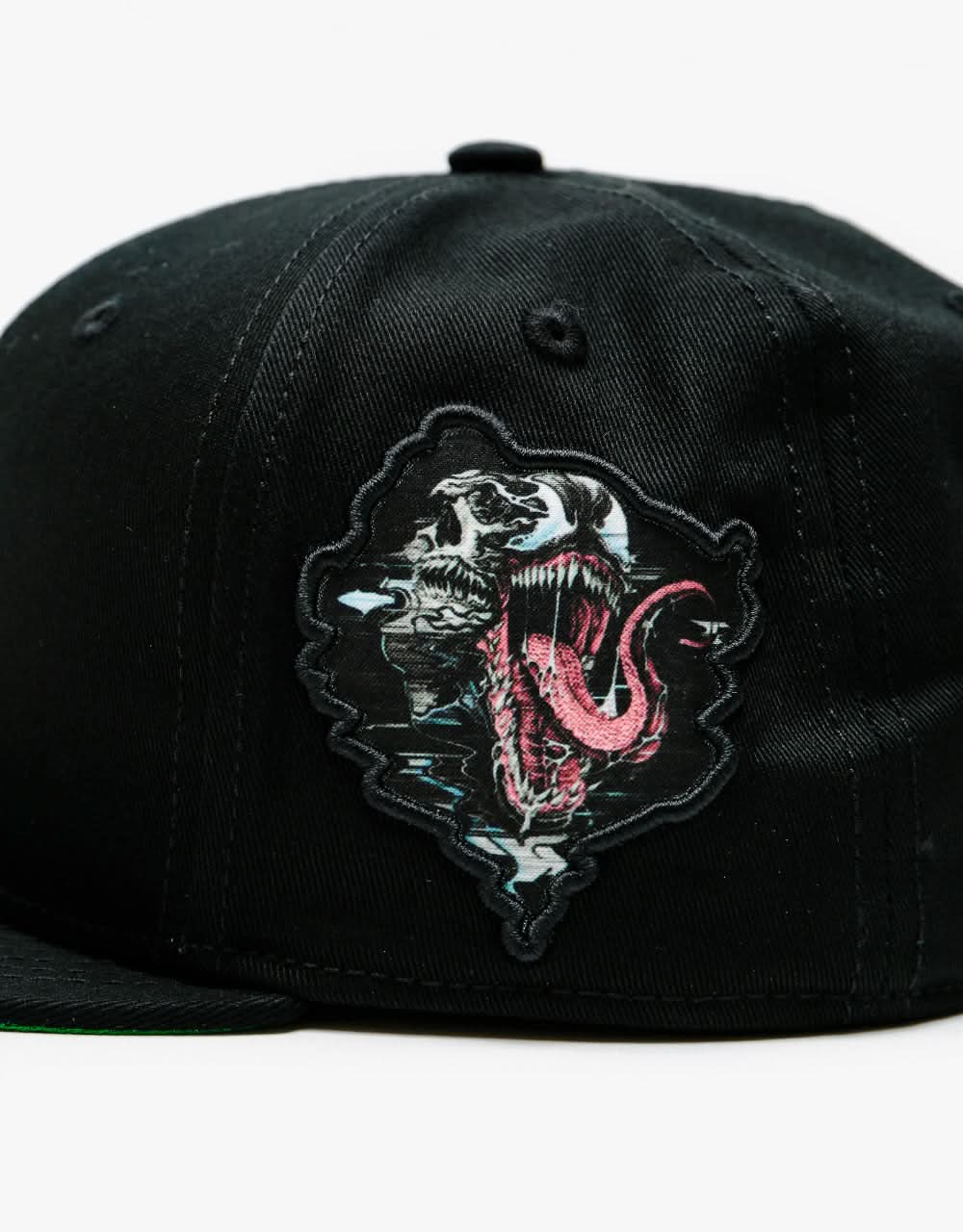 Primitive x Marvel x Paul Jackson Venom Snapback Cap - Black