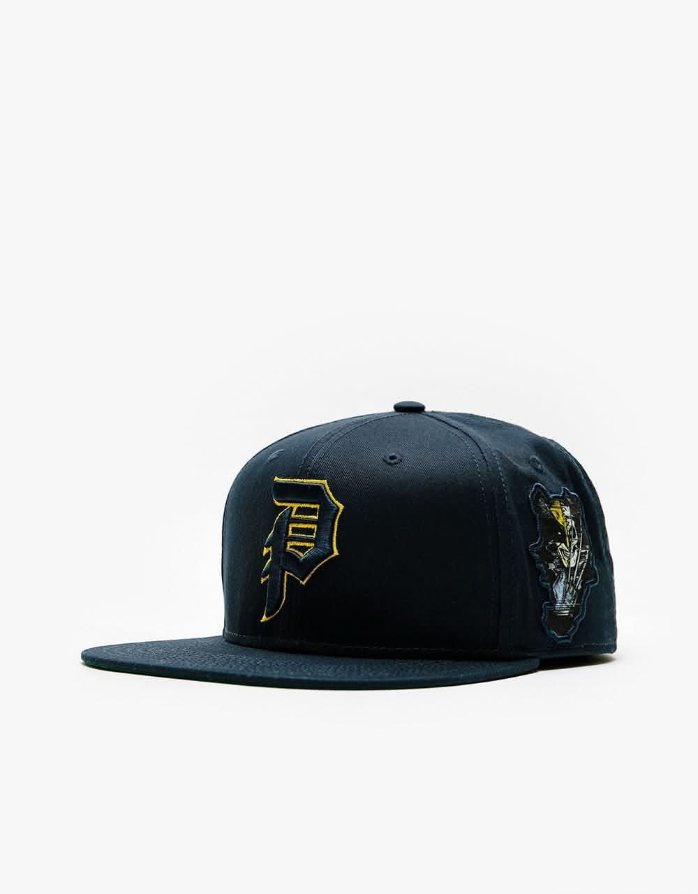 Primitive x Marvel x Paul Jackson Wolverine Snapback Cap - Navy