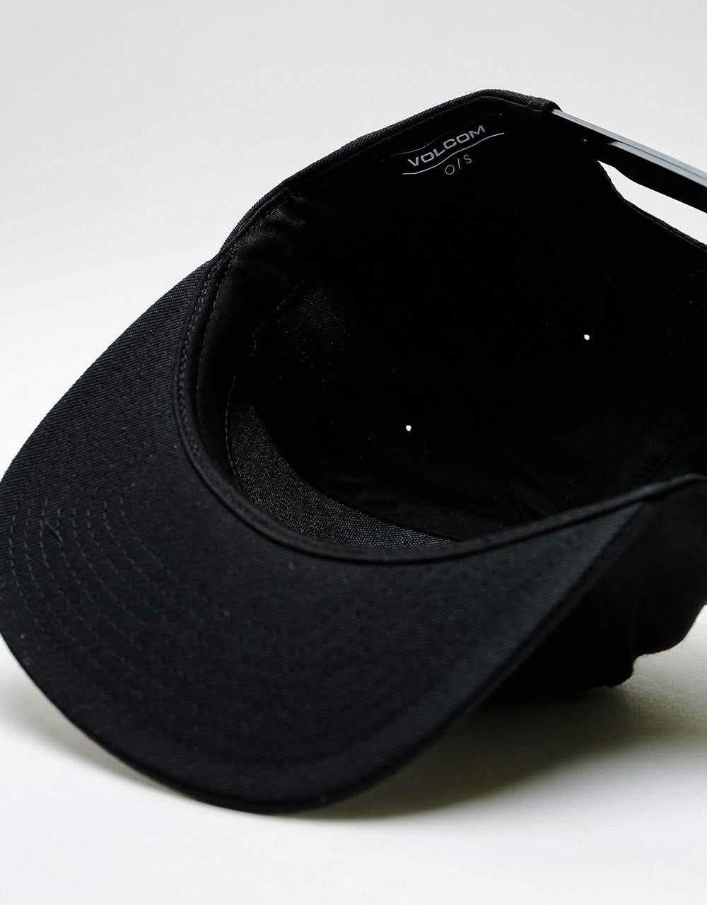 Cappellino snapback in twill Quarter di Volcom - nero