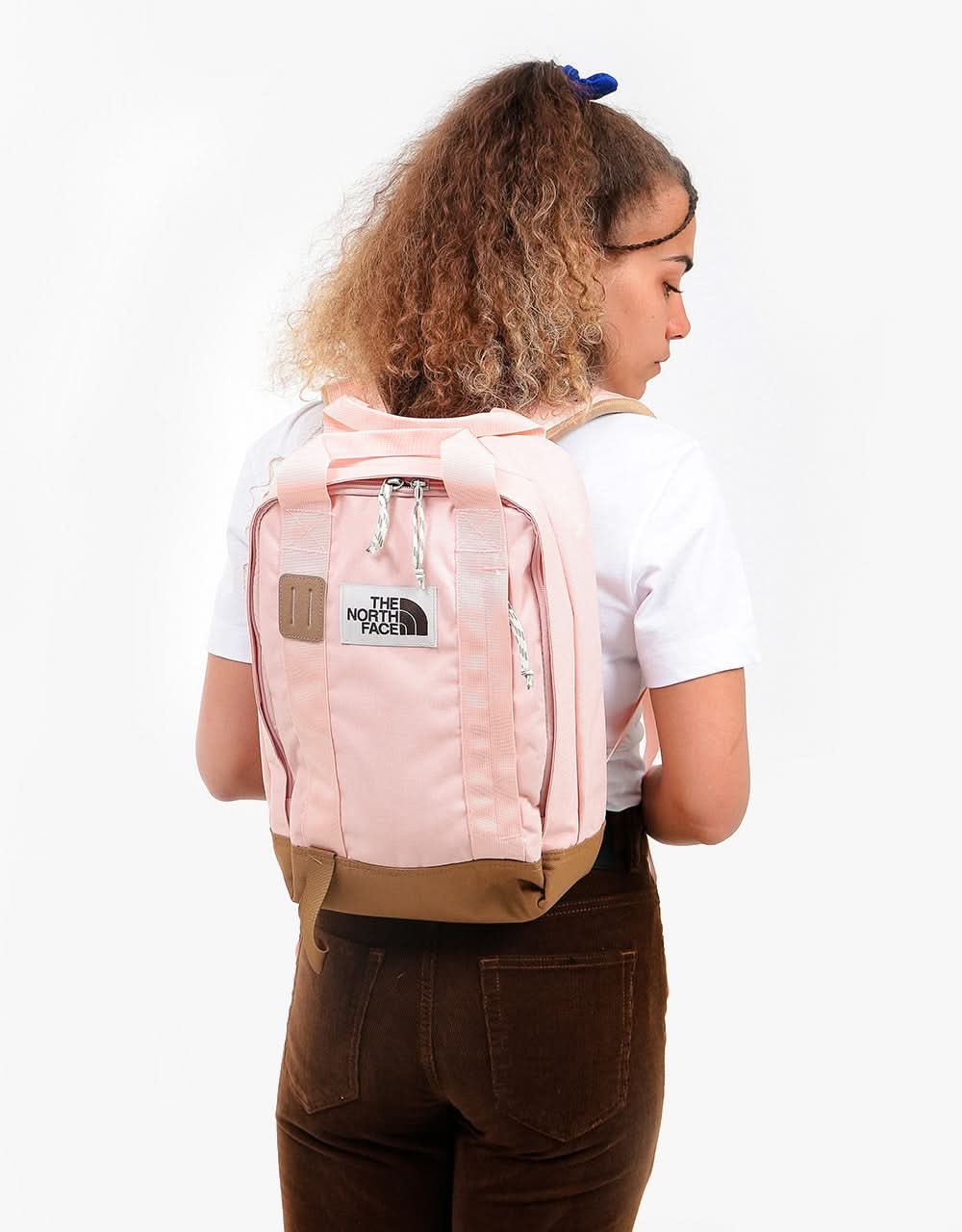 The North Face Daypack Backpack - Evening Sand Pink Dark Heather/Utili