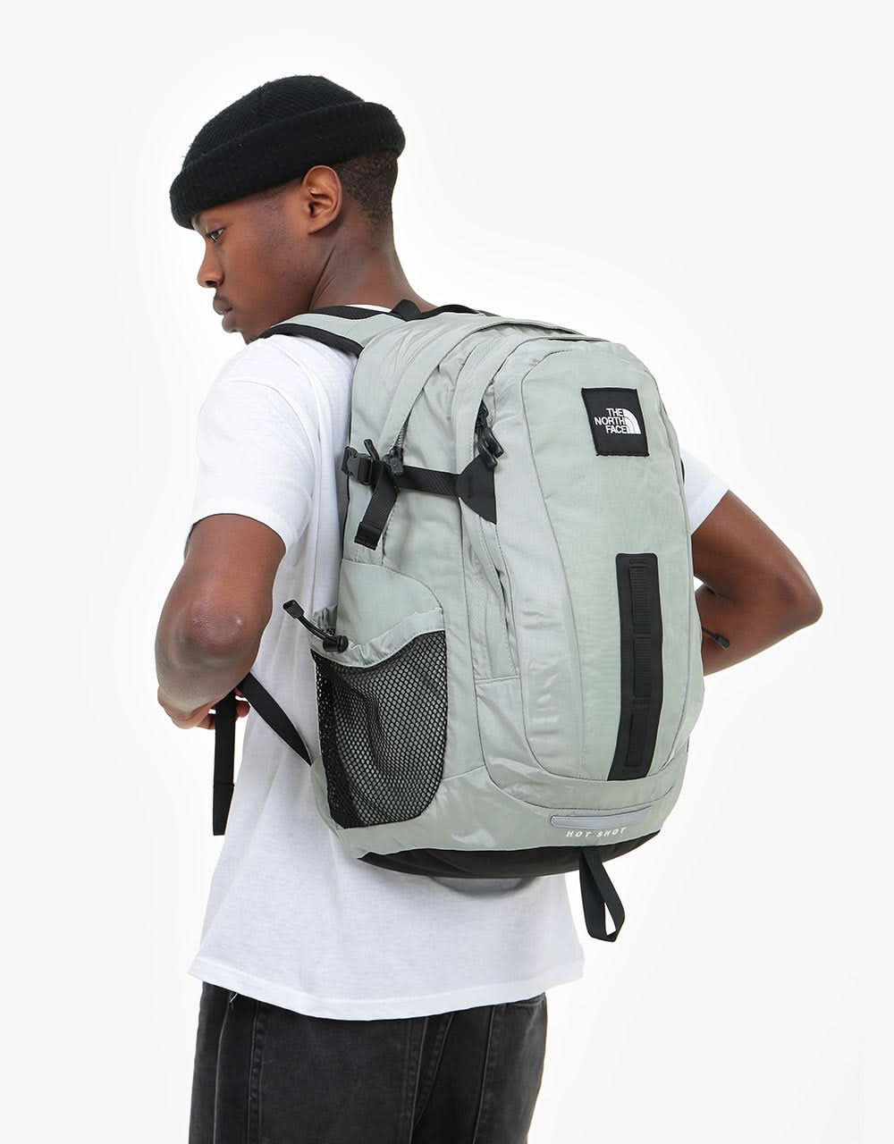 The North Face Hot Shot SE Backpack - Wrought Iron/TNF Black