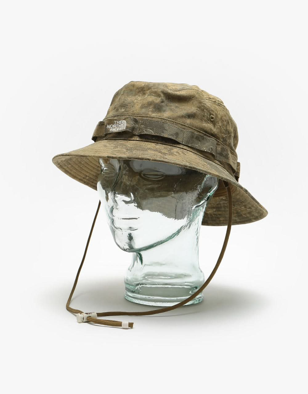 The North Face Class V Brimmer Bucket Hat - Military Olive Cloud Camo