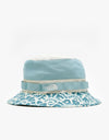 The North Face Class V Brimmer Bucket Hat - Monterey Blue Ashbury Flor