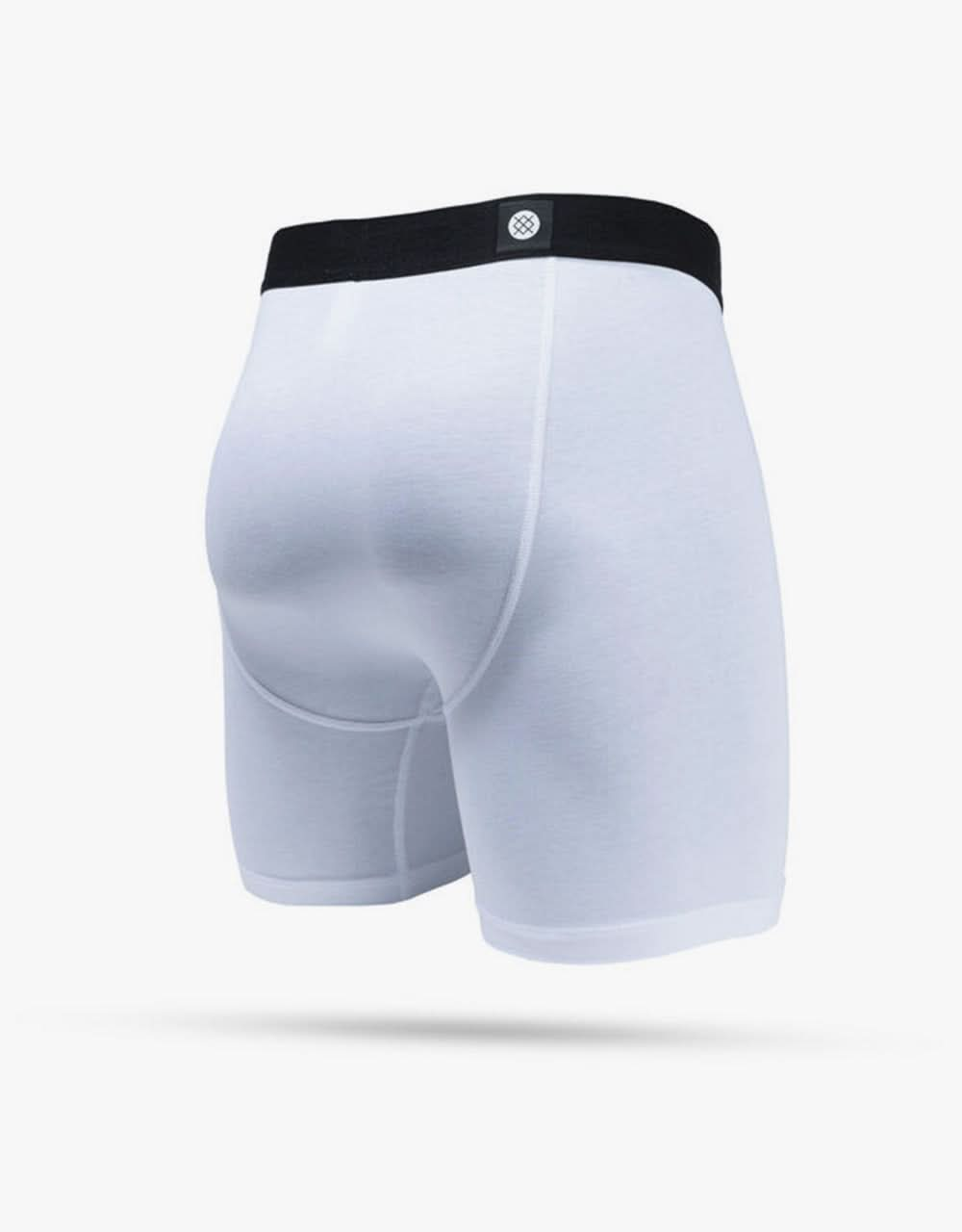 Stance 6" Brief Boxer Shorts - White