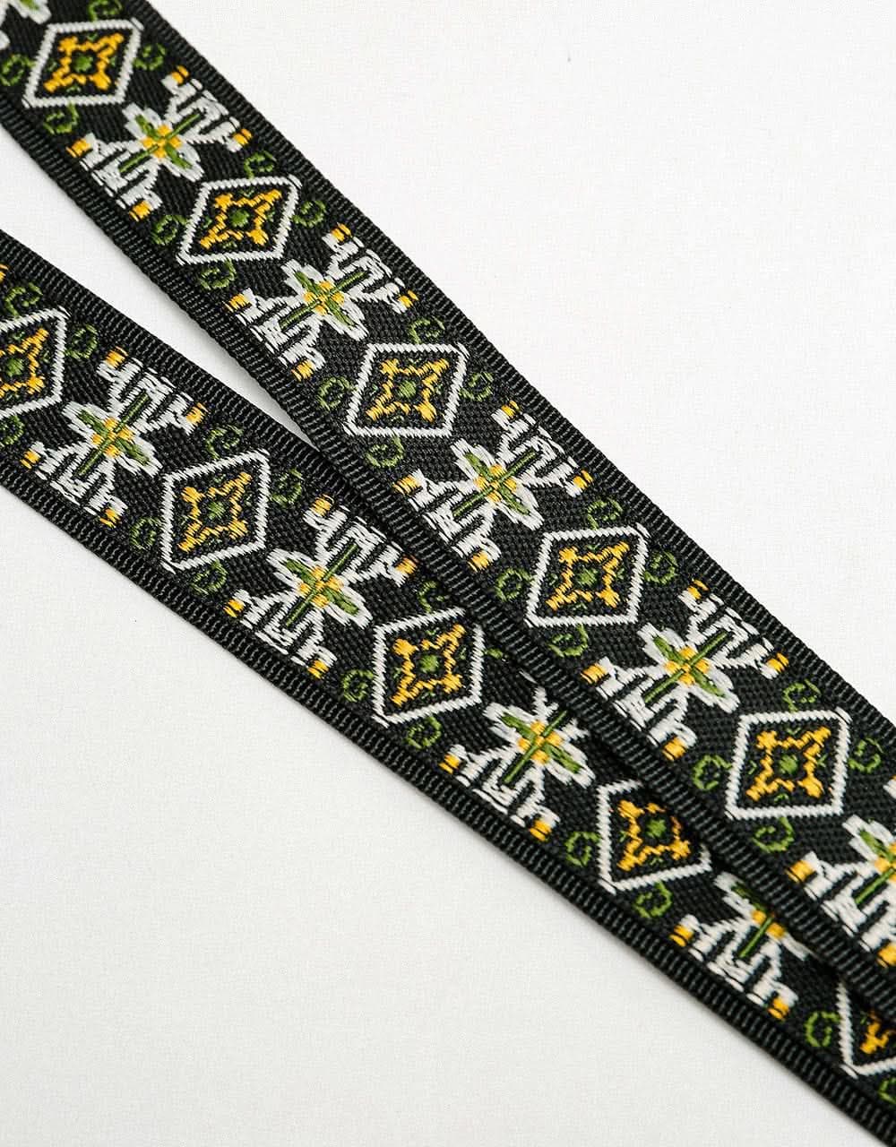 Stüssy Psych Jacquard Belt - Black